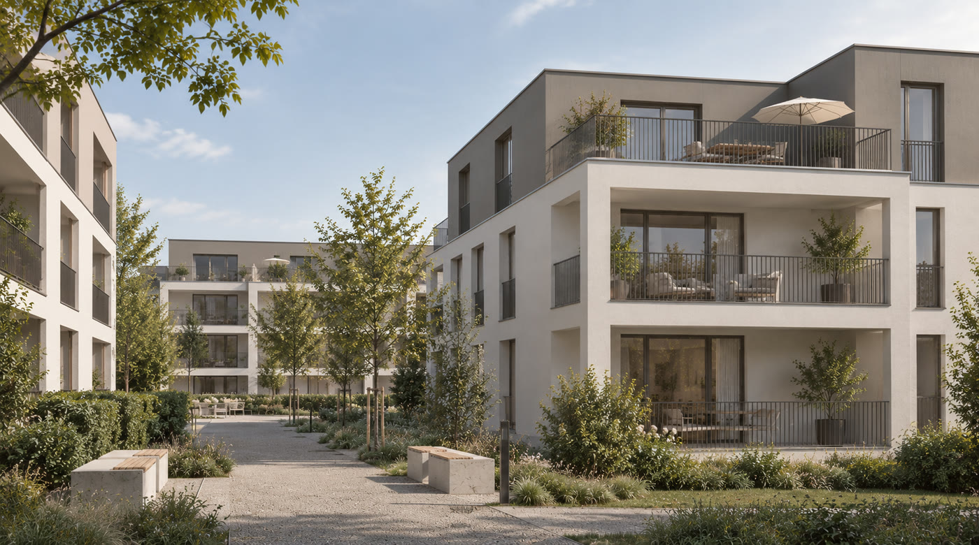 Projekt Saco in Oberglatt – Visualisierung
